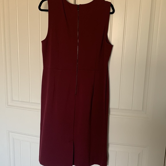 Loft Maroon Dress - Picture 3 of 6